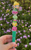 Tinkerbell Disney Parks Pen Medium (silver spacers)