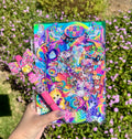 Lisa Frank A5 Shaker with Bow Pen