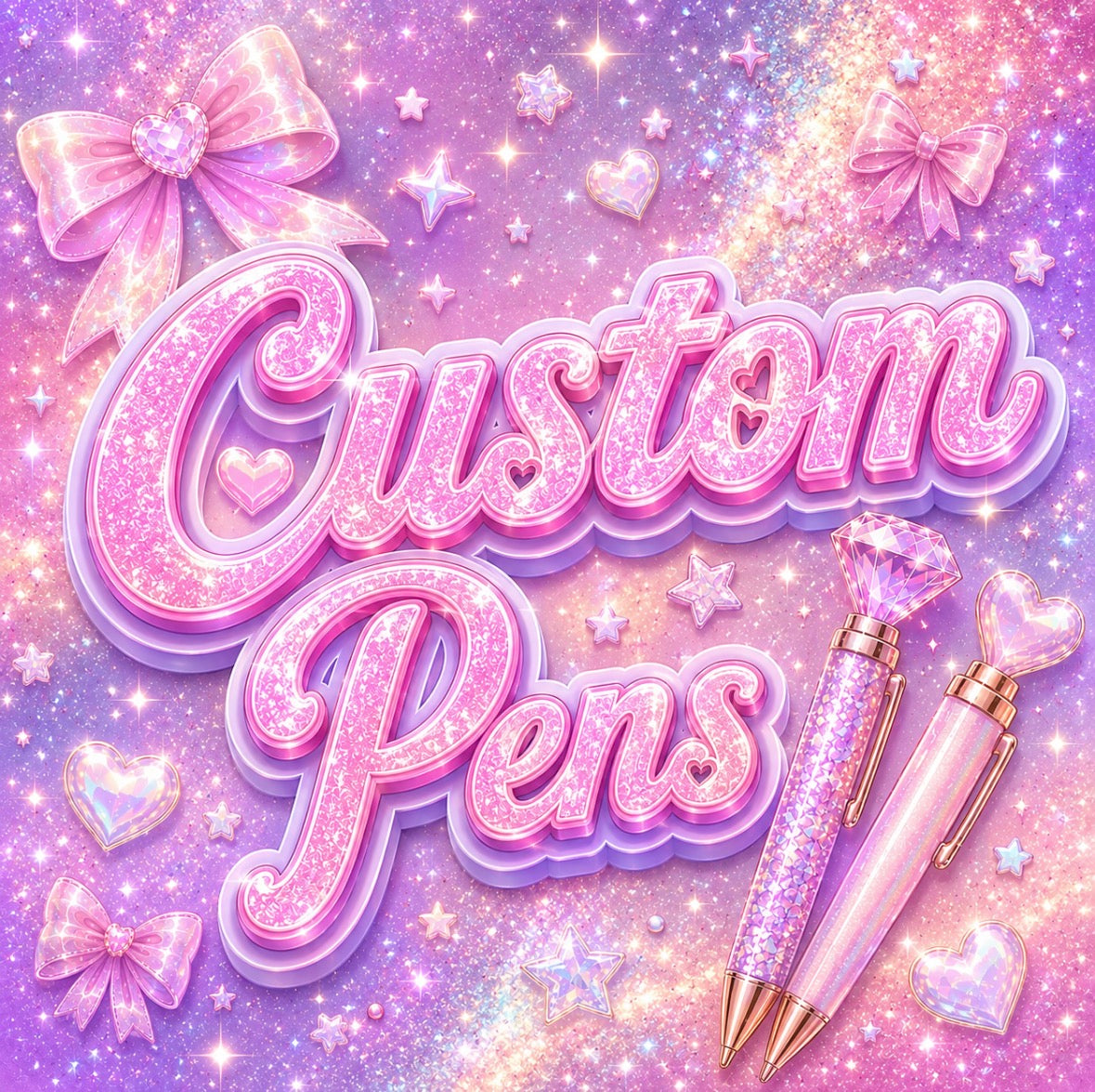 Custom Rhinestone Pens