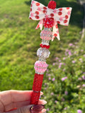Cherry bow pen