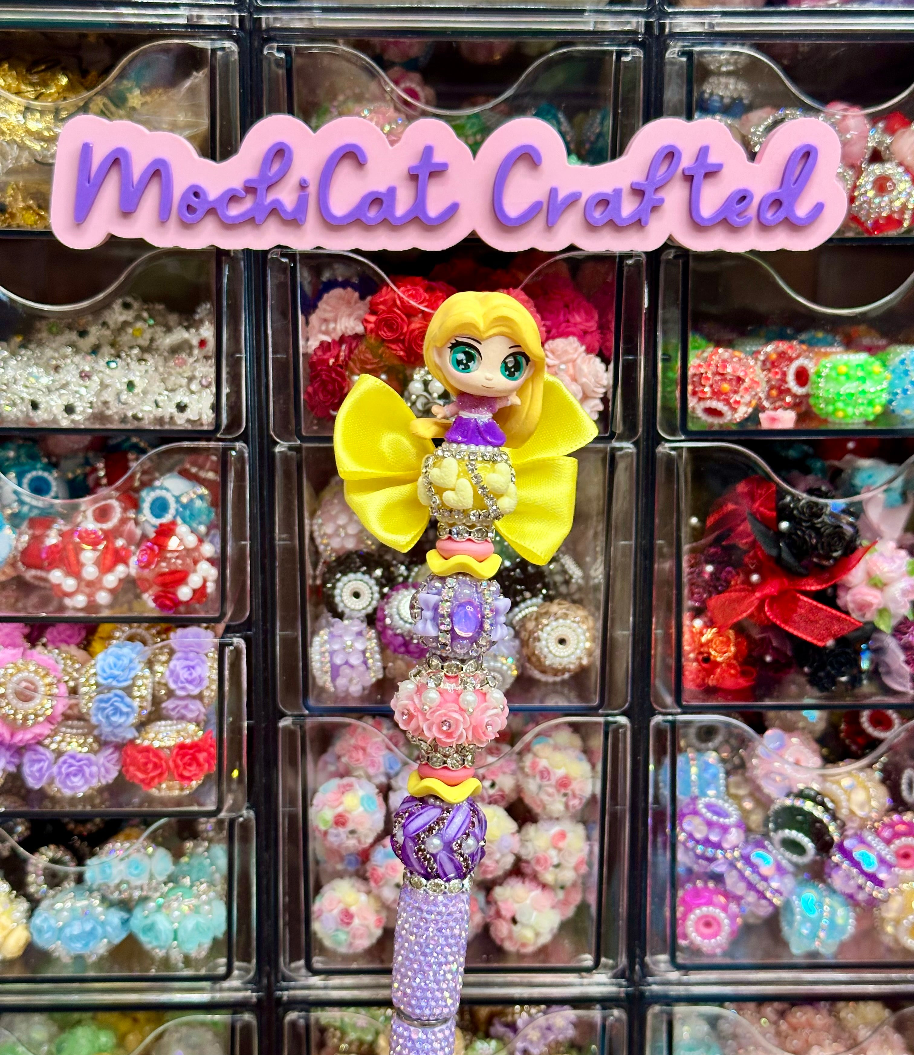 Rapunzel Rhinestone Pen