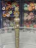 White Gold Rhinestone Pen
