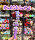 Purple Care Bear Rhinestone Pen