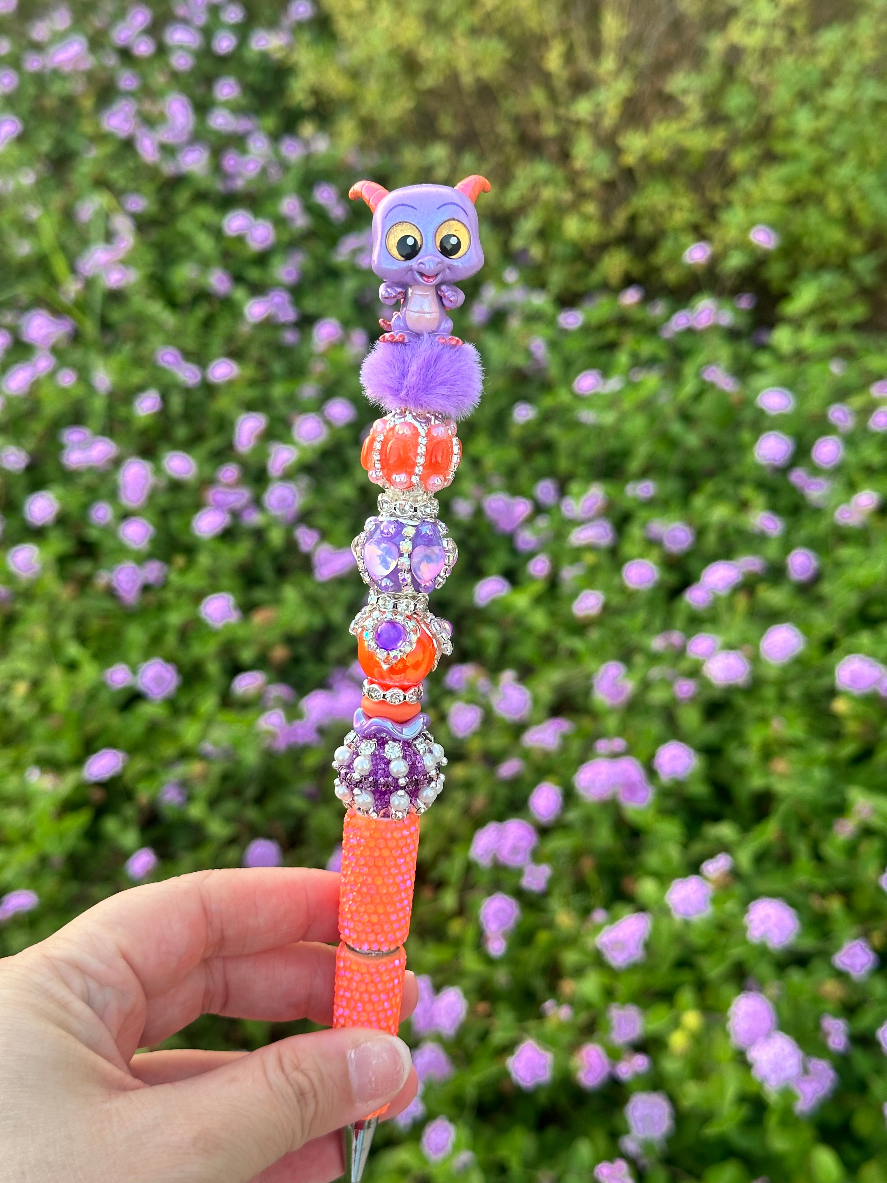Disney Parks Figment with Orange Pen Base