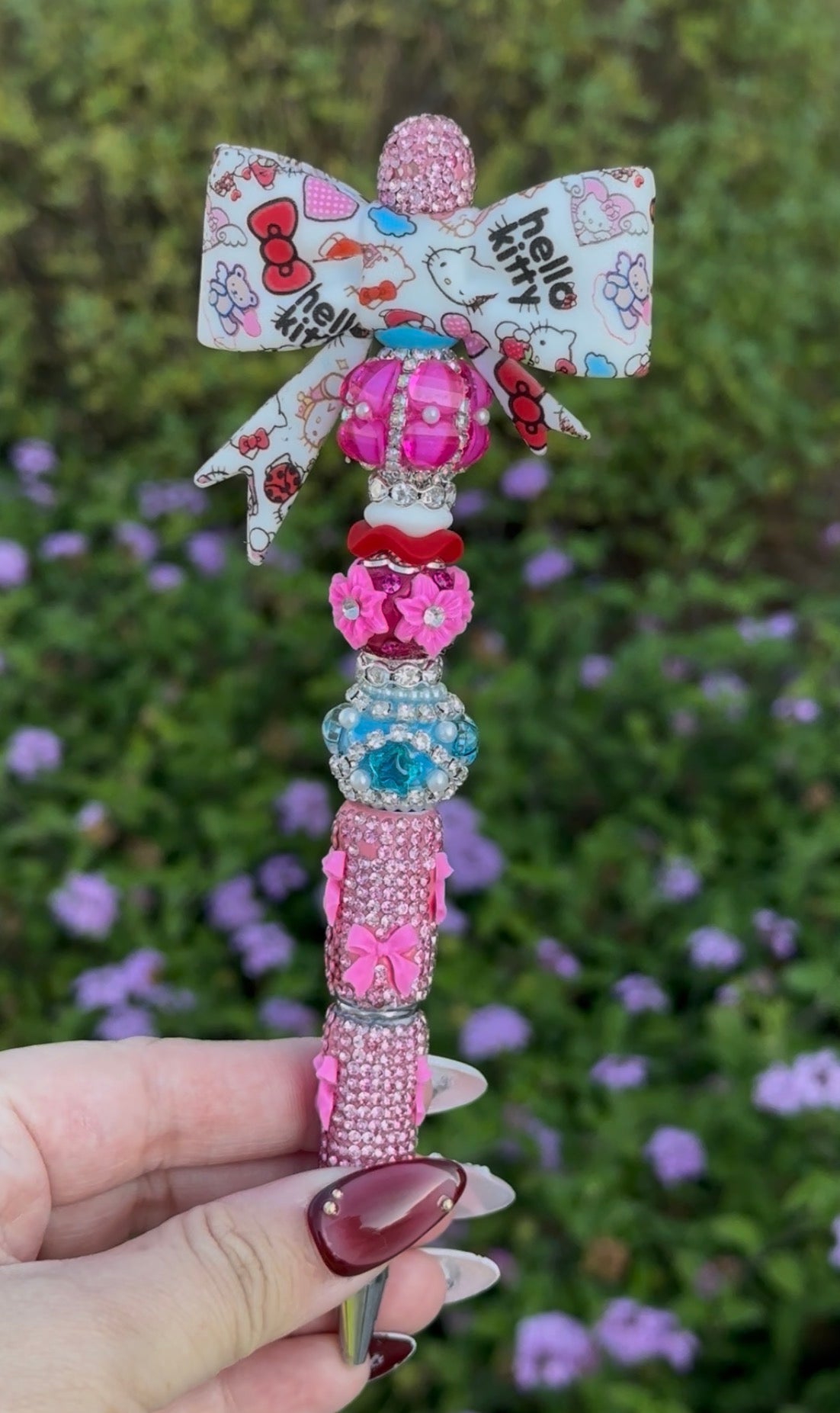 Hellokitty bow pen