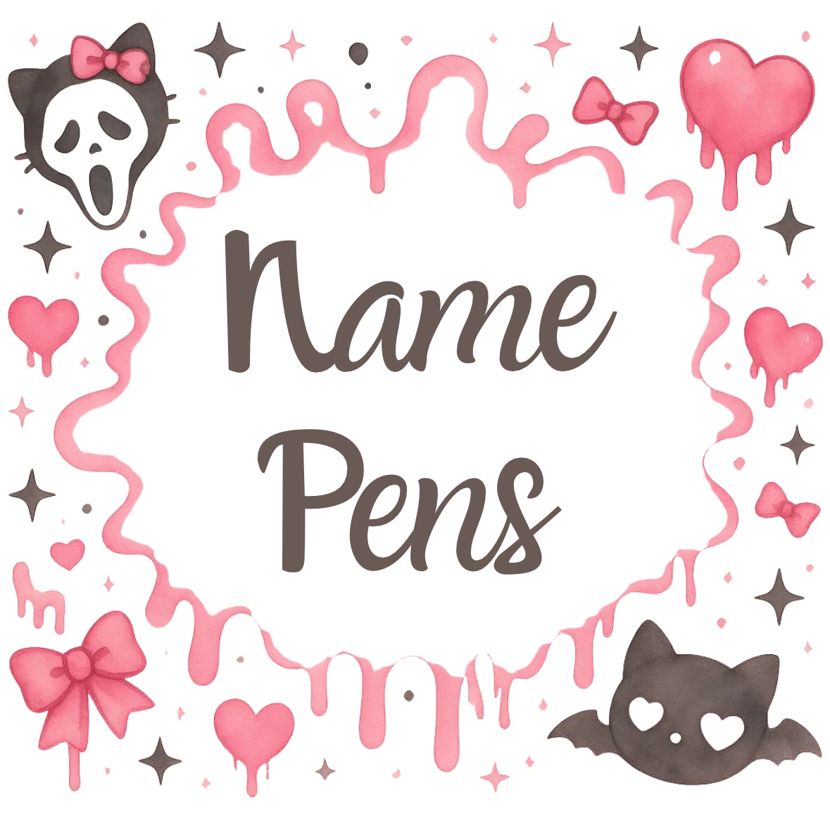 Custom Name Pen