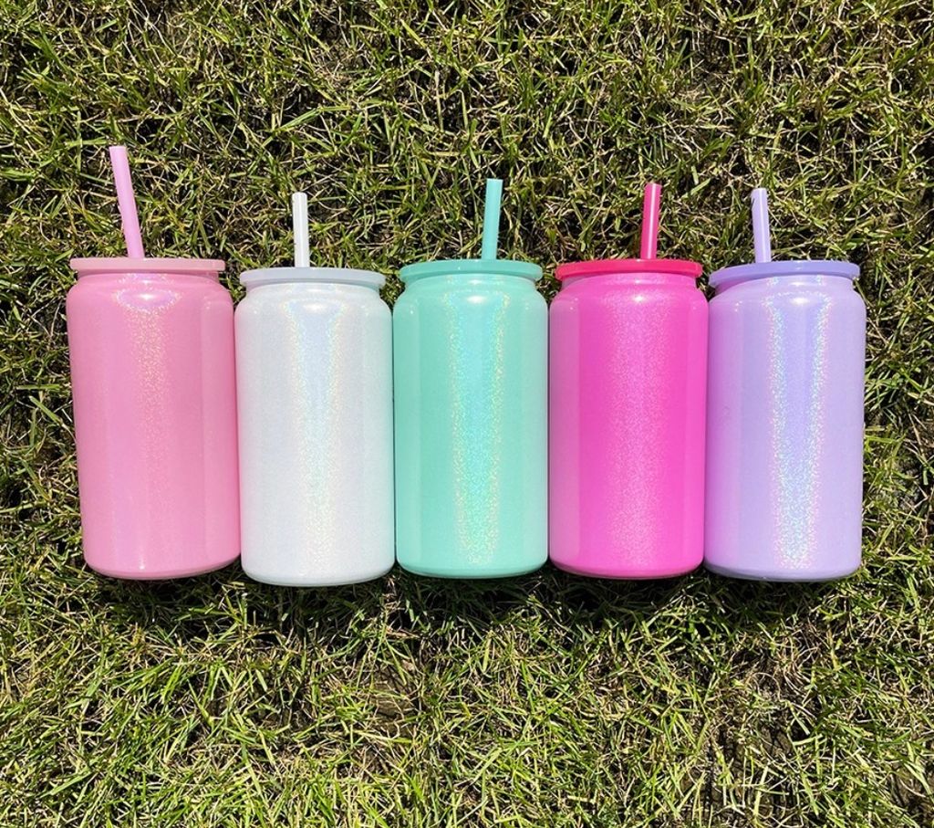 16oz Shimmer Stainless Steel Cup