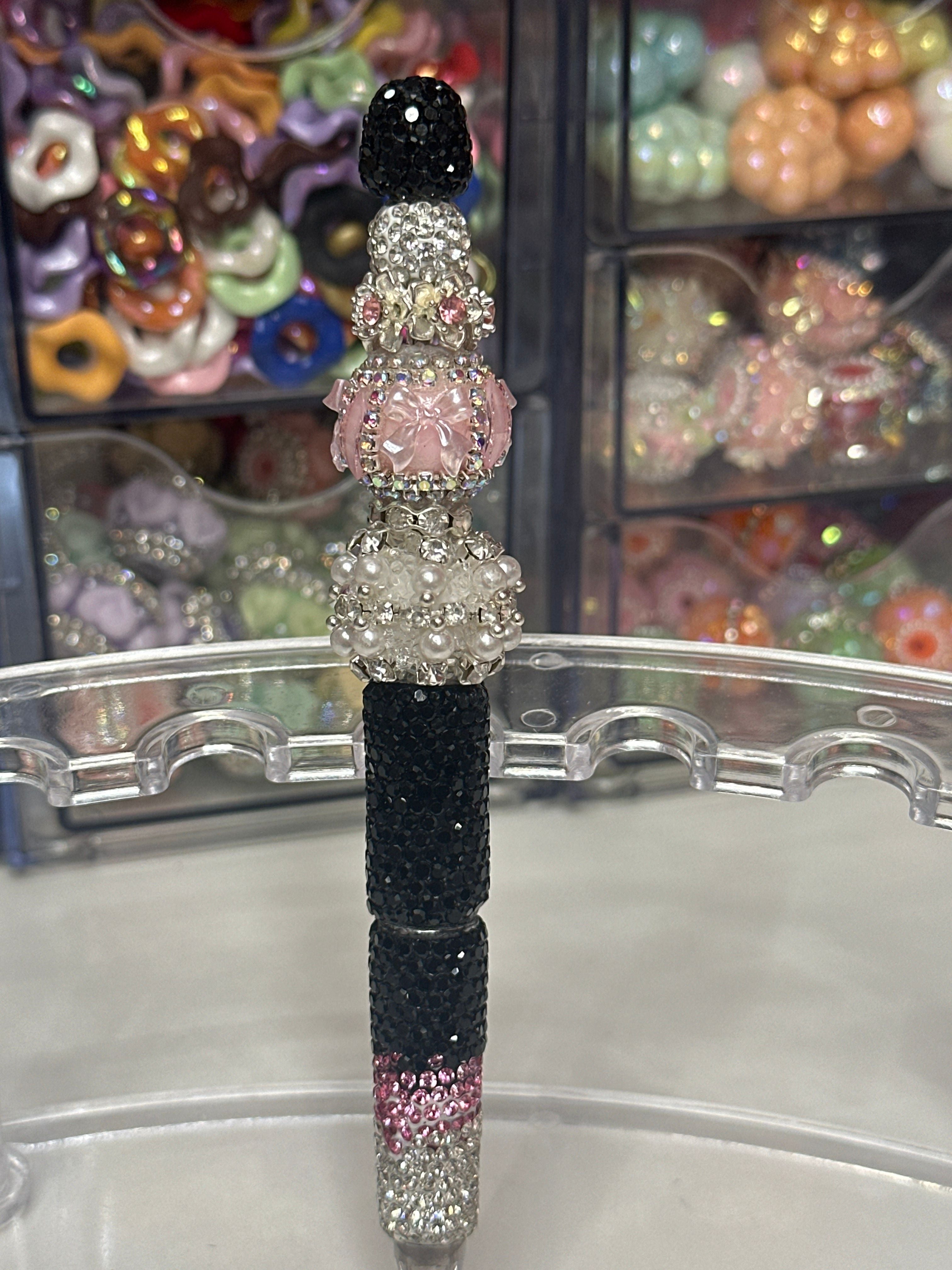 Black White & Pink Fancy Pen